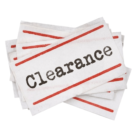 Clearance Items